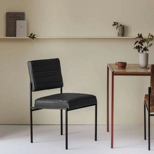 Kubus eettafel stoel - leer