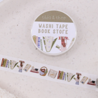 Washi Tape Reading Books - Adhesive Tape Masking Tape Booklover Book