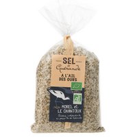 PGI Guérande salt with organic wild garlic - 250 g bag