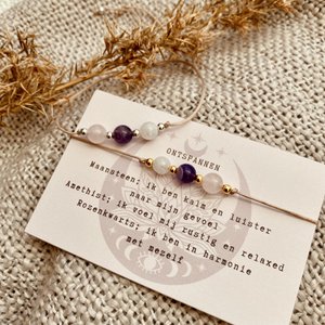 Edelsteinarmband - Entspannen Sie sich