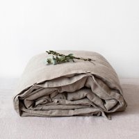Natural Linen Duvet Cover