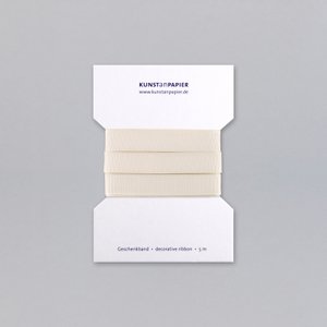 Geschenkband Ripsband Crema