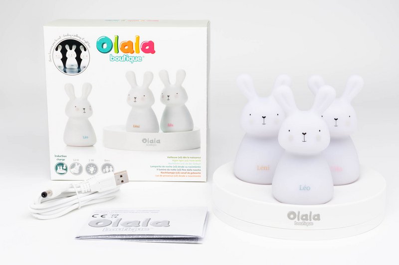 Light Path - Rabbit - Induction Charging - White
