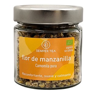 CAMOMILE BLOOM chamomile flowers I Loose leaf tea in glass jar