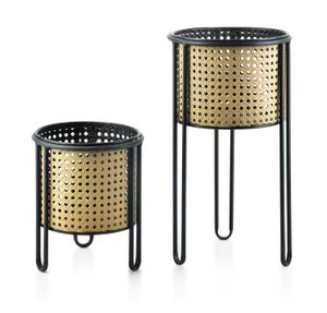 SWEN Set mit 2 Wiener Zopfhüllen, 20 x 40 cm, 18 x 23 cm