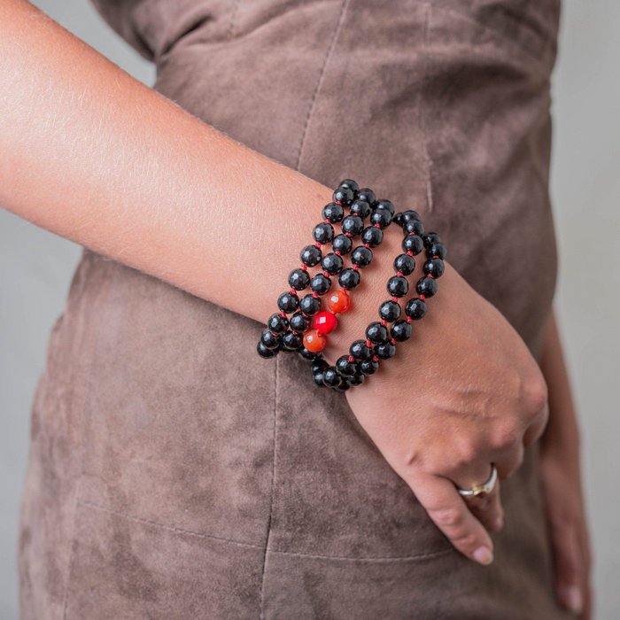 Earth connection Gemstone Mala
