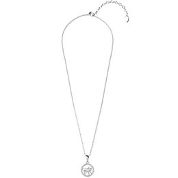 Pendentifs Zodiaque Taureau - Argenté et Cristal