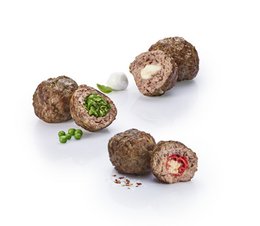 Gefüllter Fleischbällchenhersteller klein
