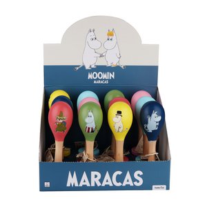 Mumin – Maracas-Display – 12 Einheiten