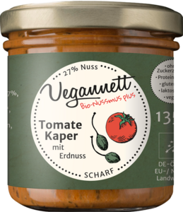 Tomato caper organic spread