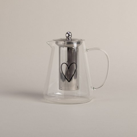 Teapot heart (PU = 4 pieces)