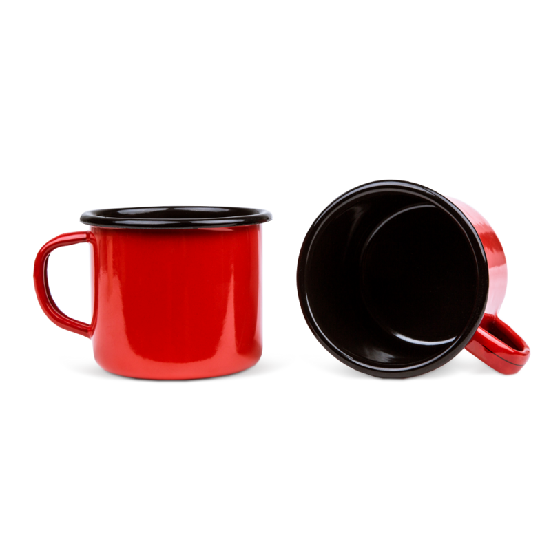 0,35l Emaille Kaffeebecher | Ebene B.