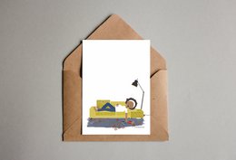 Postkarte - Serie 'Bäuche' - Polder Sofa