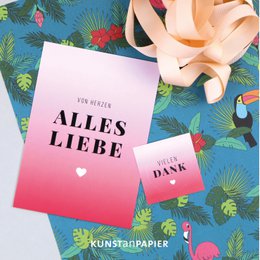 Geschenkpapier Tropisch Fiona