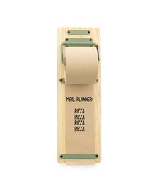 A green, wooden roller with the text "Kraft Paper Roller S - Green" on it. The roller appears to be a wall-mounted paper dispenser or holder for kraft paper.
