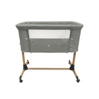 WANDJE IN ALUMINIUM MET BEDDENGOED - MOD. VAST AAN MIJ - GRIJS