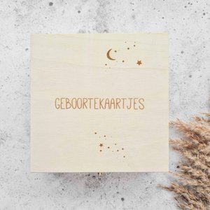 Geburtskündigungen - Speicherbox -Universum