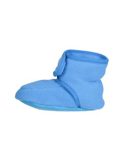 Fleece Babyschuhe - Aquablau