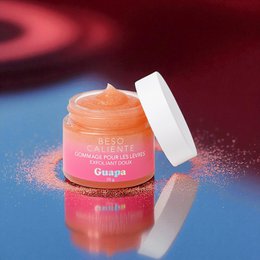 A sweet, exfoliating lip scrub with a white musk scent. Gently removes dry, flaky skin to reveal soft, smooth lips.