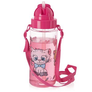 Kinder Wasserflasche Tritan Kitten 490 ml
