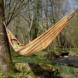 Hangmat van geweven katoen voor één persoon - model nr. 6