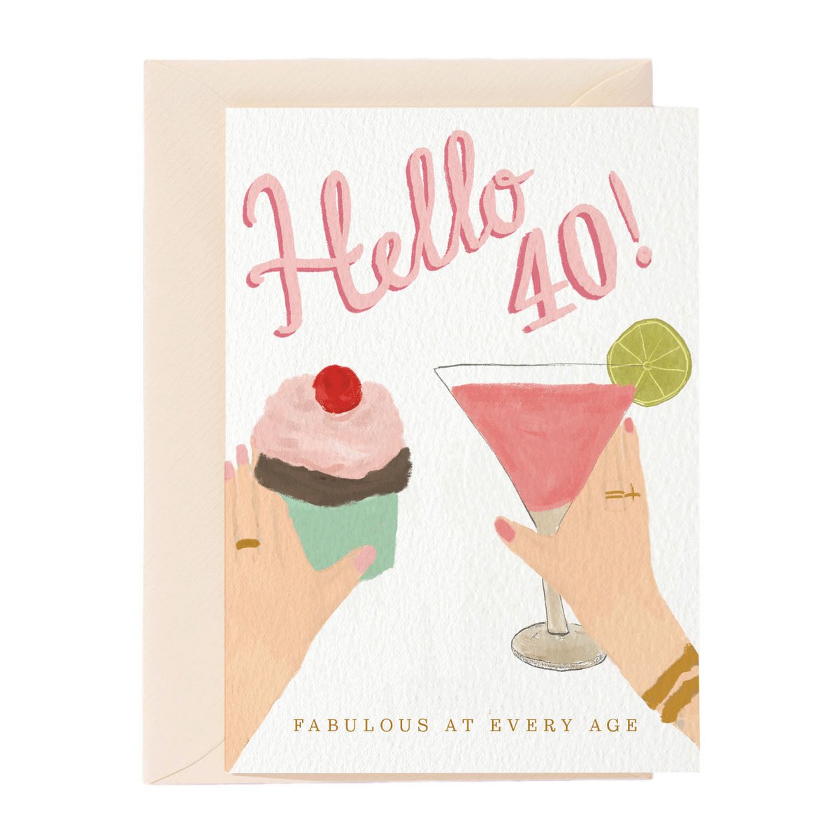 Hello 40! Greeting Card