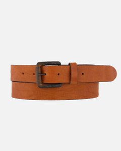 Luca | Men's Squared Buckle | Full Grain Leather