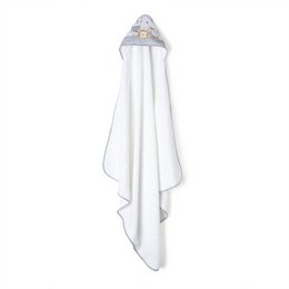 SET TOALLA DE BAÑO + DOU-DOU - MOD. ERIZO - GRIS