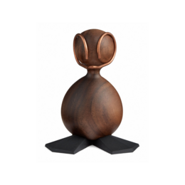 Large decorative wooden figure of The Ugly Duckling, available in various colors including black, warm grey, dewkist, rose cloud, burgundy, and green.