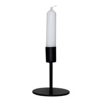 Candleholder - Basic - Metal - Black - 8x8x10cm