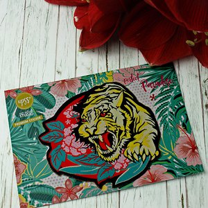premium sticker-patch tiger