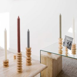 Totem Holzkerzenhalter - Medium Nº 3