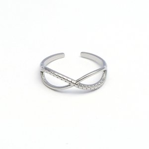 Ring stainless steel ZILVER - R40259045299