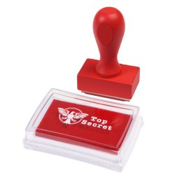 Streng geheimes Stempel- und Tintenset