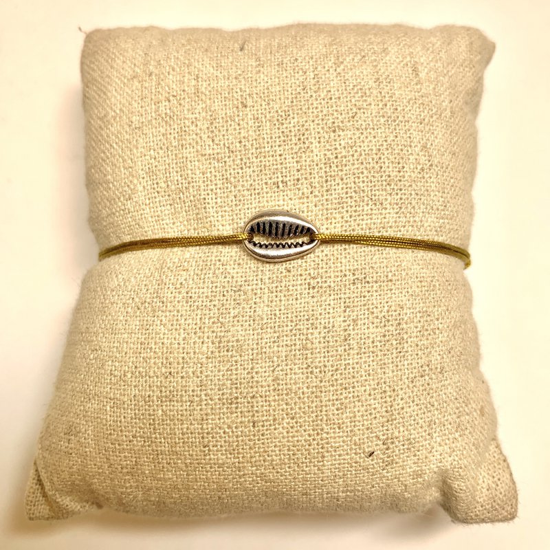 Lille Silver Shell armbånd