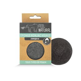  100% natural Konjac Face Konjac sponge, made from the Konjac plant, a natural and gentle exfoliating sponge for the face.