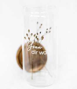 Vorratsglas "Gönn dir was" 1000ml 5er Karton