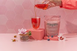 justea | Lille bær Hibiscus | 90 gram | 40/80 kop| Løs te | Økologisk| Fair Trade | Ikke-GMO