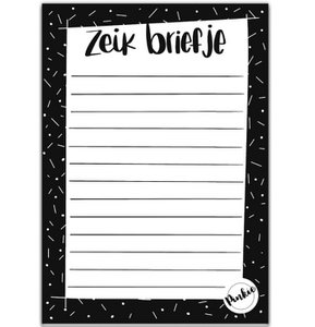 Notepad Sick Note
