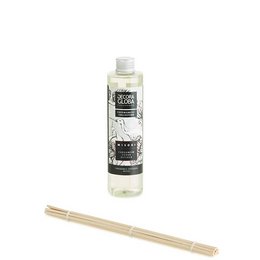 Refill for Mikado diffuser with a rich woody and delicate spicy fragrance from the MISOGI brand, 250ml/8.45 fl.oz.