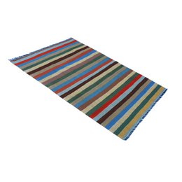 Nowoczesny dywan z kaktusa Kilim