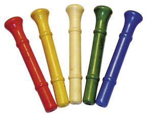 Wooden Trumpet (Set of 5) - Made in France - Musical Instrument for Children - Toy of Yesterday - Wooden Toy - My Little Gift