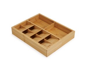 Joseph Joseph - DrawerStore Organizer Keukenlade Large Bamboe - Bruin