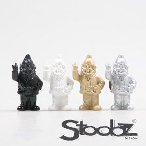 STOOBZ DESIGN F*CK YOU KABOUTER MAGNEET 4 KLR ASS Z/W/G/Z 9 CM