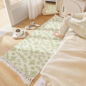 Cotton Rug Runner – Hand Woven, Washable – 2x5 ft Printed