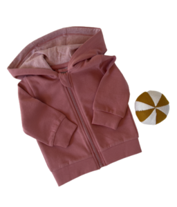 Sweat jacket pink