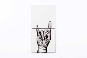 Self-adhesive Mural 2 tiles, Indicator Rock