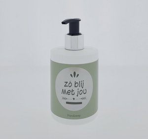 Hand soap Blij 300ml white/silver