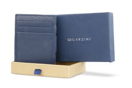 Portafoglio Essenziale ID Window Blu Navy