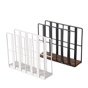 Serviettenhalter stehend Holz/Metall H15cm